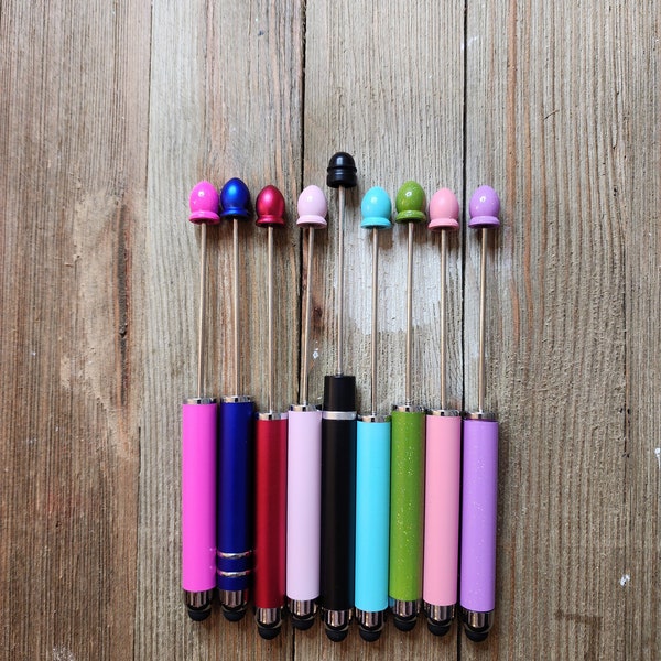 Beadable DIY Stylus Pen - Multiple Colors to Choose From, Beadable stylus pen, Stylus,