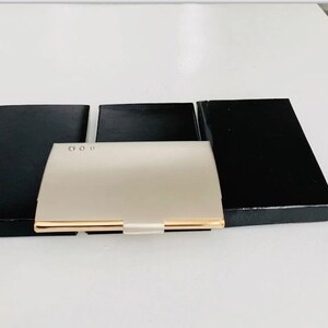 3-teiliges Business Card Case, Firmengeschenke, Geschenke für Sie / Ihn / Büro, Kartenhalter