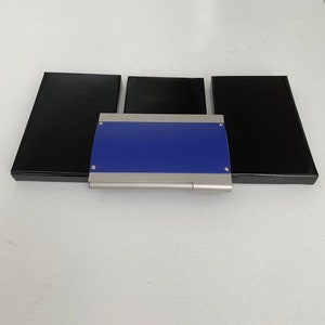 3 Pc Engravable Blank Business Card Case