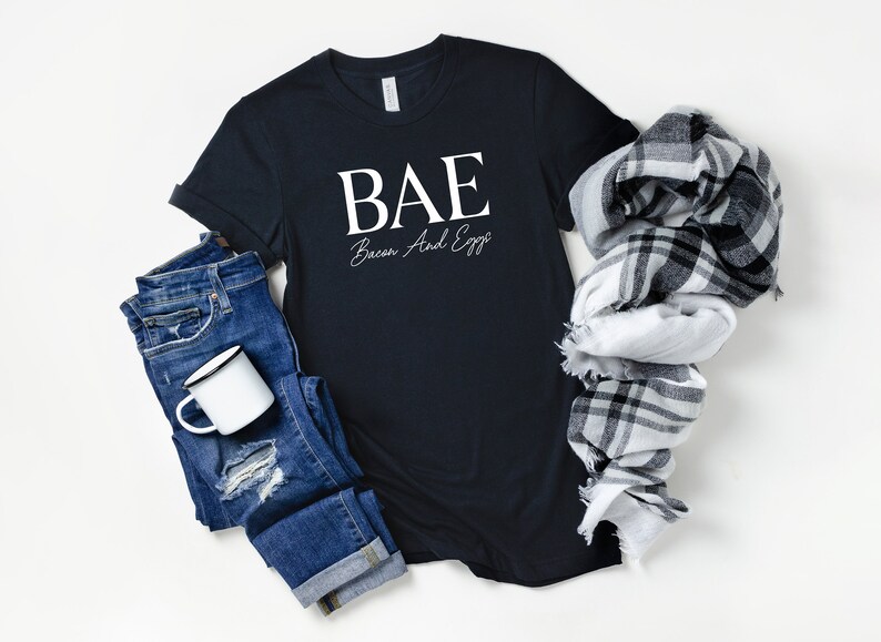 Time For Brunch Bacon And Eggs Bacon Gifts Carnivore Shirt Best Friend Gifts Bacon Tshirts Food Clothing BAE T-Shirt
