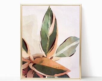 photo Abstract Work Using Plants abstract plant art etsy
