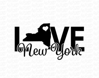 Download Love New York Svg Etsy