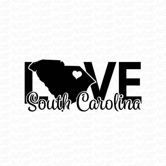 South Carolina Svg South Carolina South Carolina Png Etsy