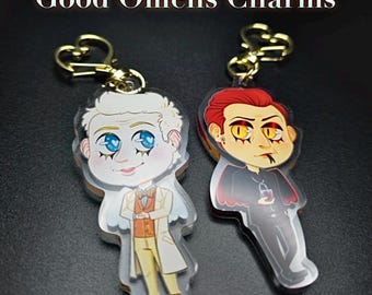 Good Omens Acrylic Charms