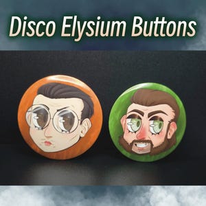 Disco Elysium Buttons
