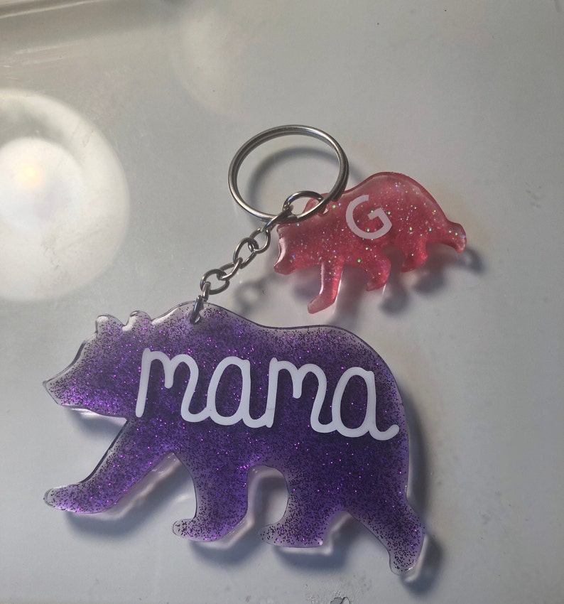 Mama Bear Keychain