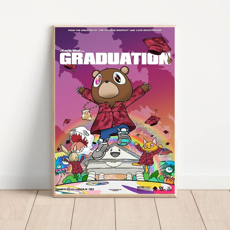 Discover Kanye West - Graduation Poster