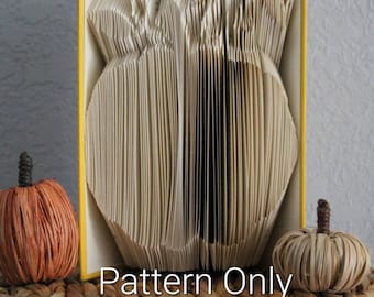 Pumpkin book folding pattern