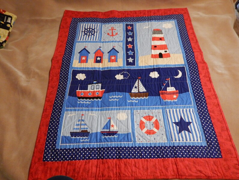 Baby Quilt Handmade.