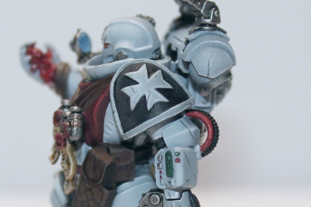 Black Templars Primaris Shoulder Pads Mark 8 Etsy UK