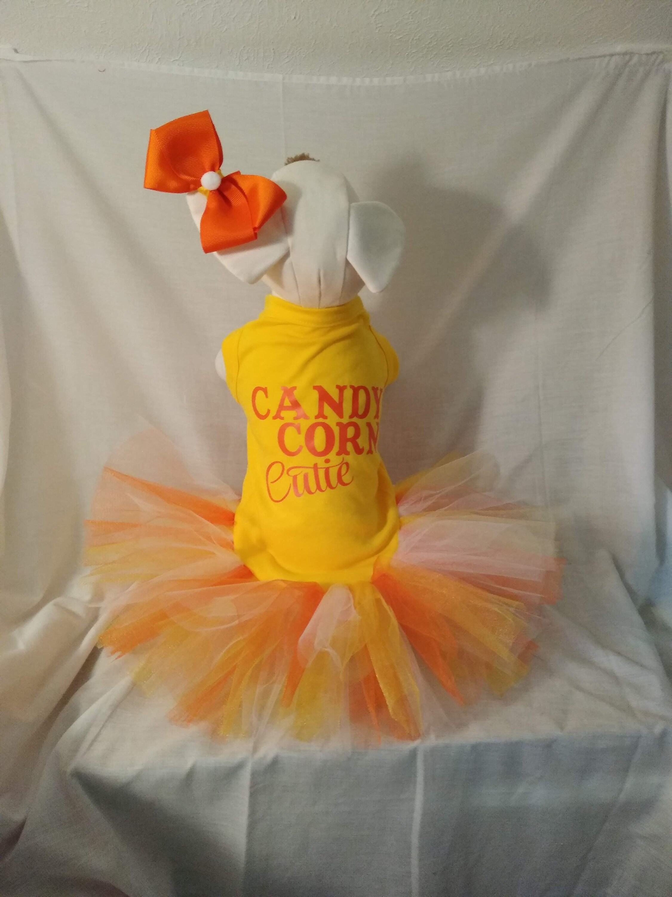 Candy Corn Cutie Halloween Costume for small to large dogs Etsy