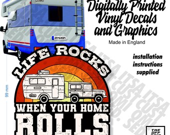 Life Rocks Car/Van/Motorhome Sticker