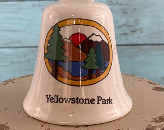 Vintage Yellowstone National Park Abstract Bell