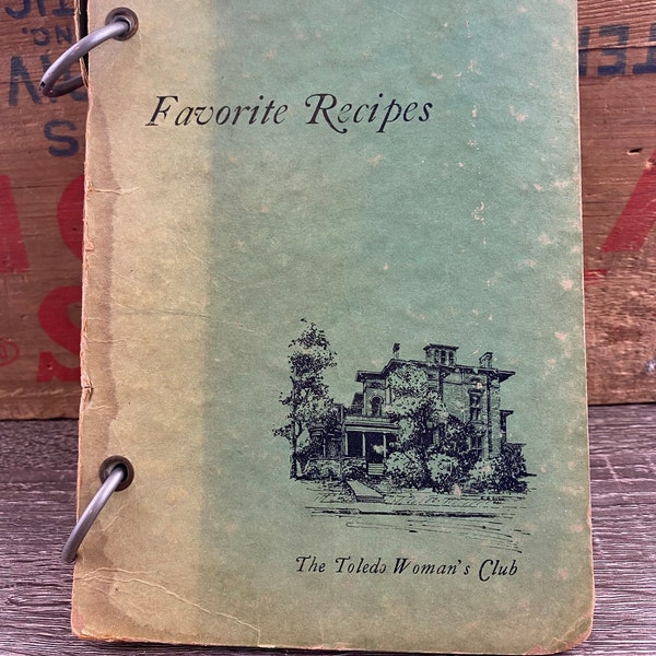 1930s Cookbook - Etsy