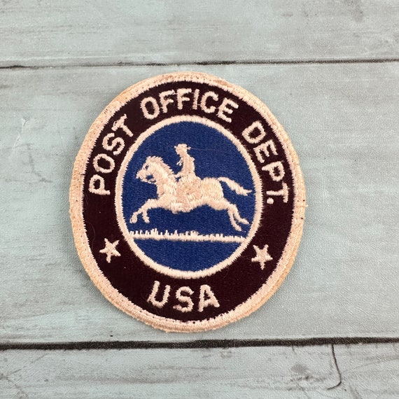 Vintage 1960's Post Office Department Patch - image 1