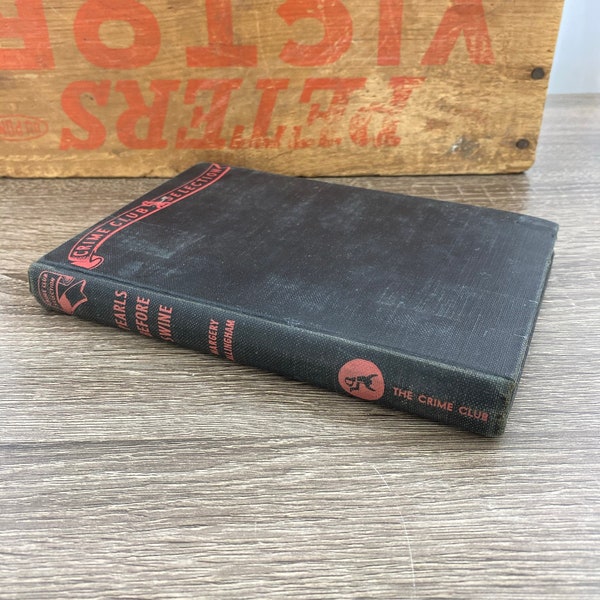 1945 Pearls Before Swine by Margery Allingham The Crime Club First Edition