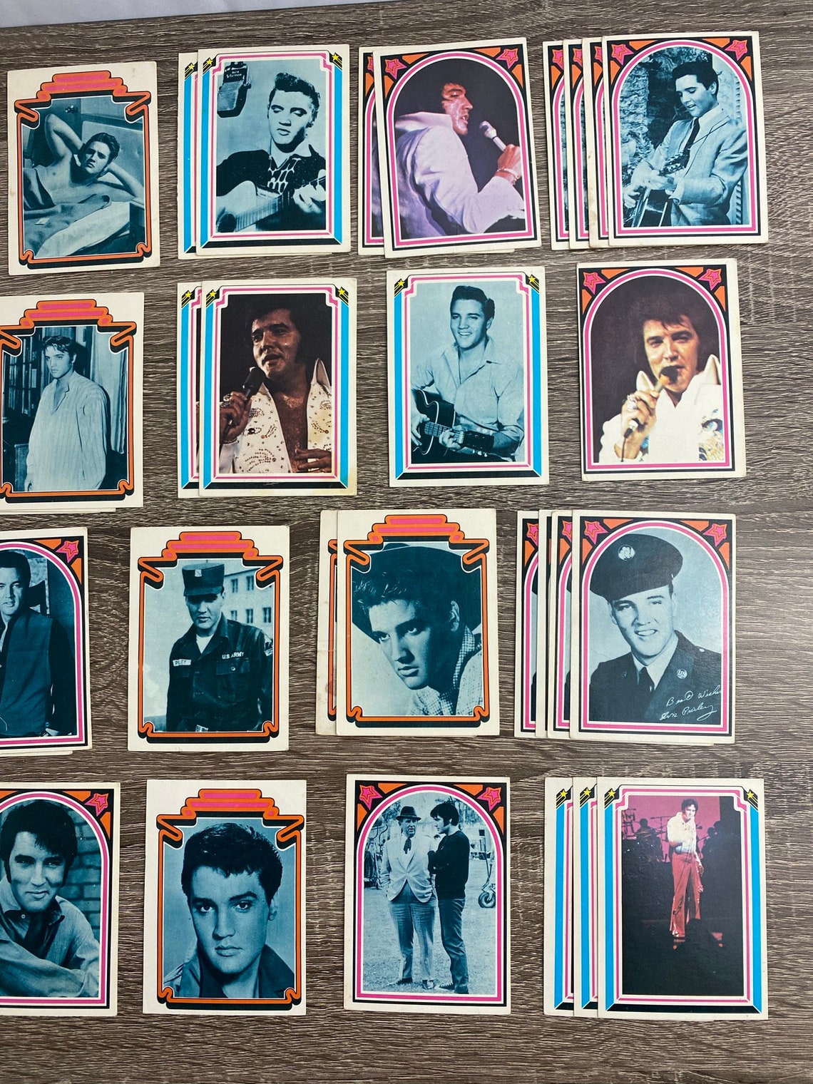 Vintage 1978 Donruss Elvis Trading Cards 86 Total Included Box Etsy
