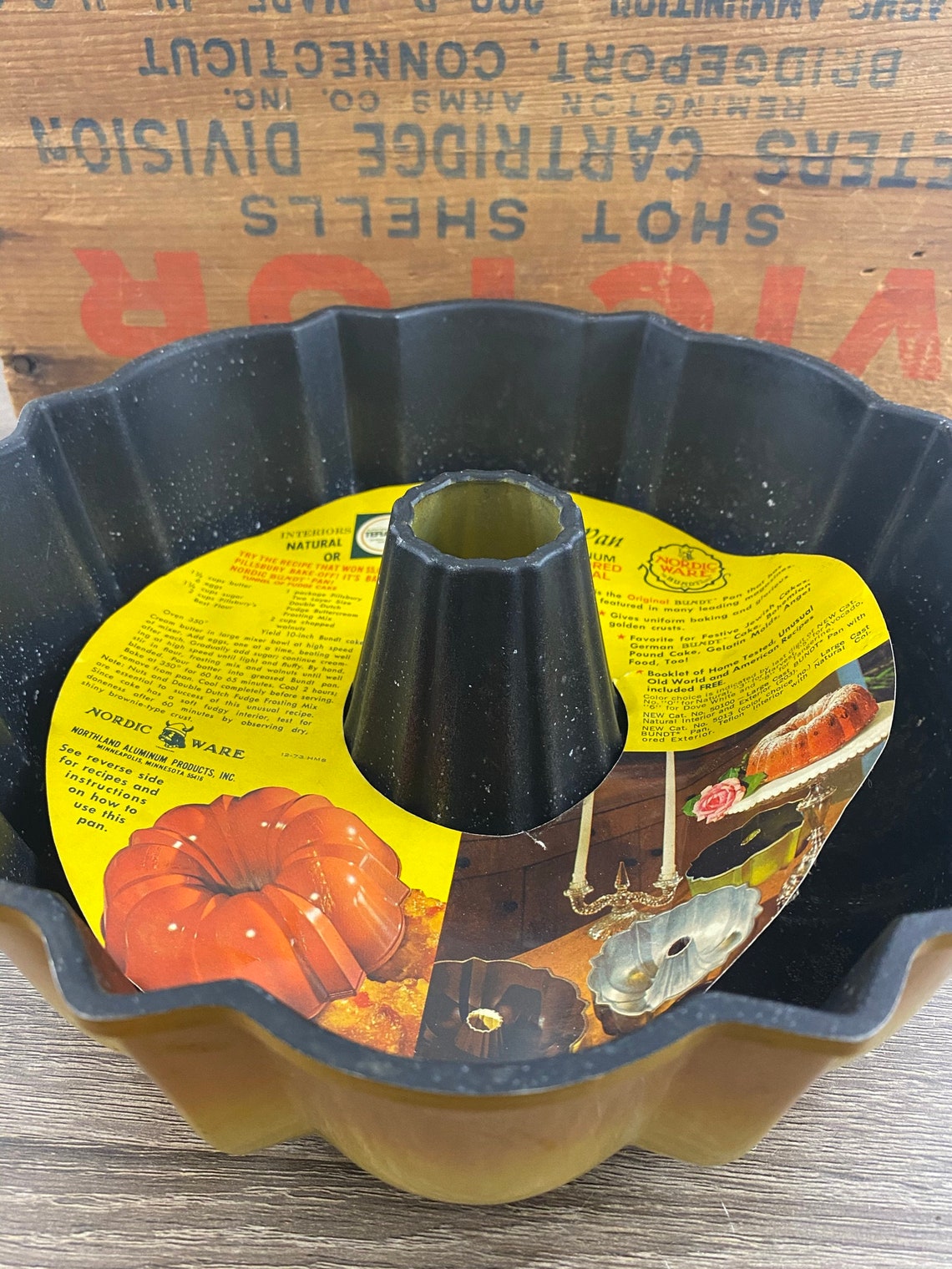 Vintage 70s Nordic Ware Bundt Pan Northland Aluminum Fluted Etsy