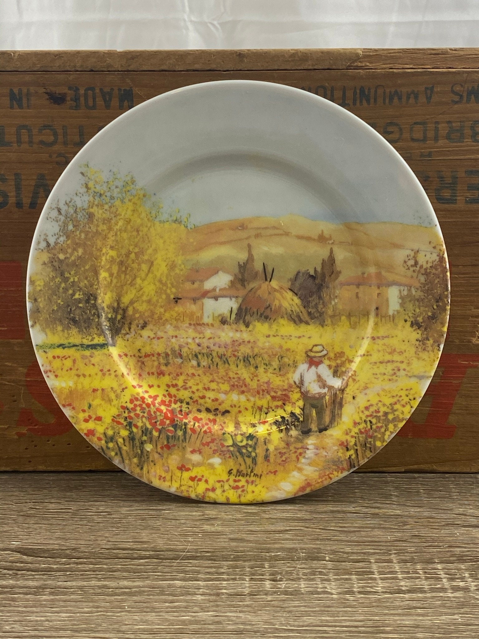 アナベルさま】vintage limoges ❀ どうぶつ達の 可愛いプレート