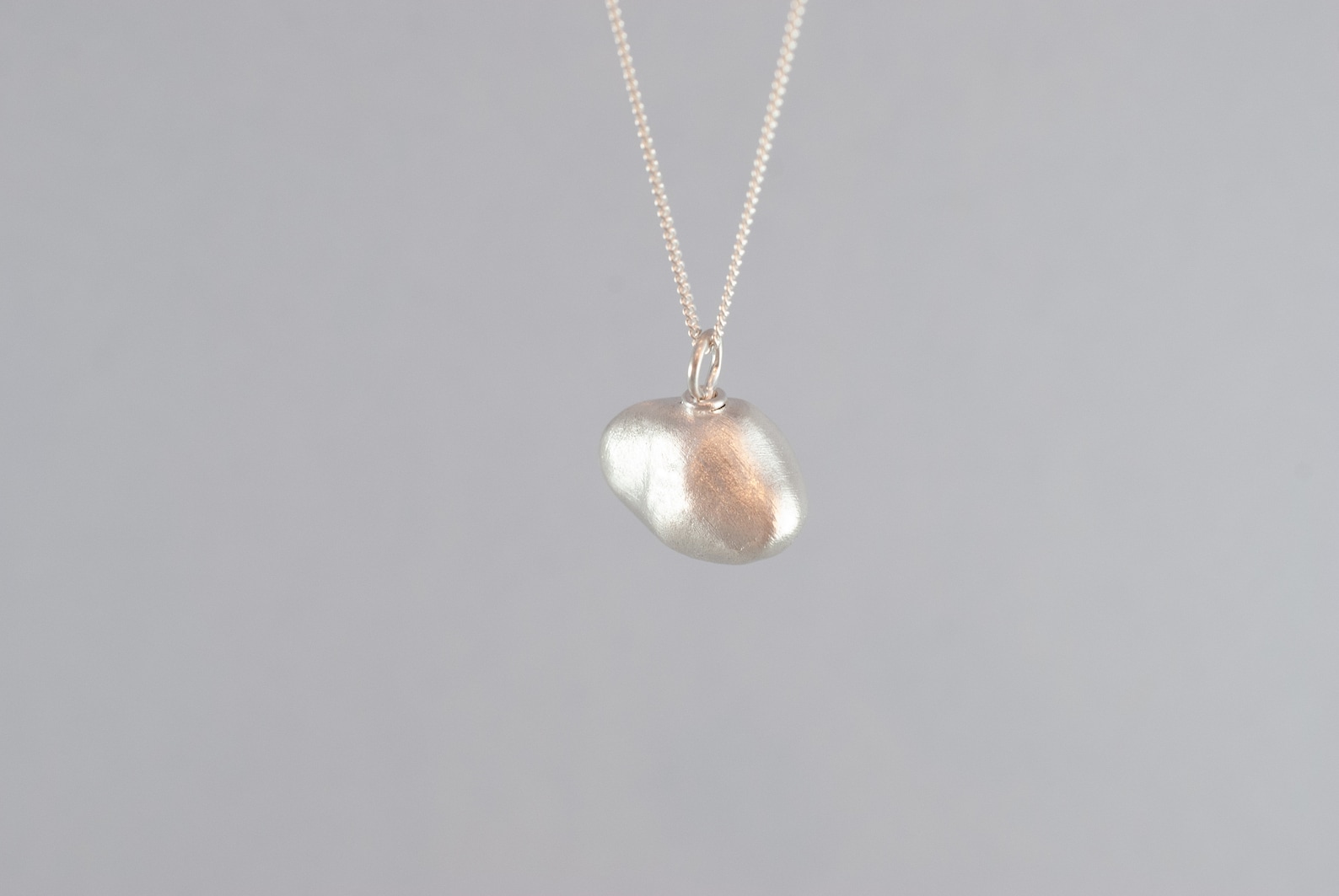 Collar de guijarros japoneses plata fina y de primera ley | Etsy