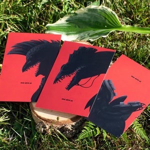 Splatoon 3 Shin Godzilla King Salmonid Prints / Impresión de postal de 4x6"