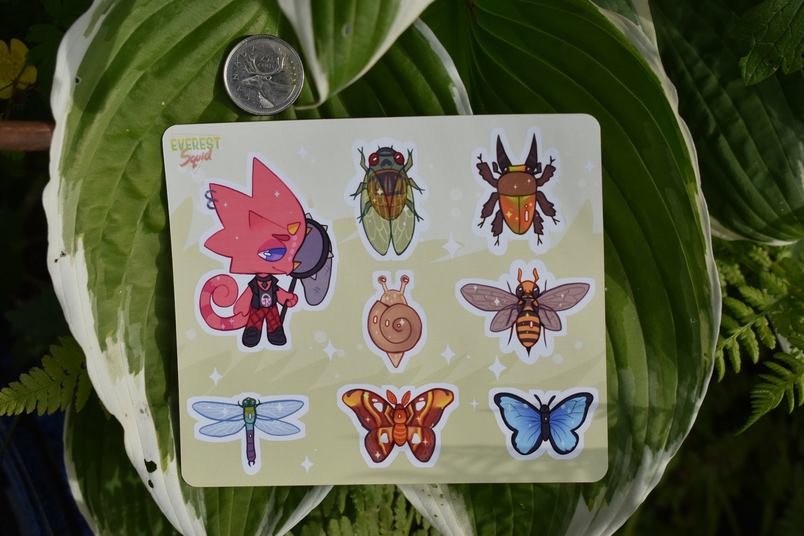 Animal Crossing ACNH Flick Bug Sticker Sheet Etsy