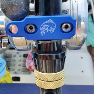 Penn fishing reel clamp Customized Anodized Aluminum