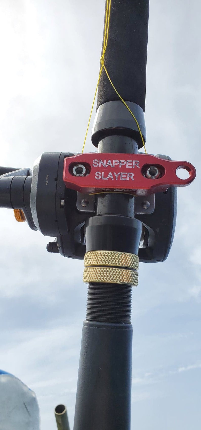 Penn fishing reel clamp Customized Anodized Aluminum Etsy