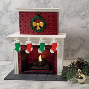 Tealight Christmas Fireplace