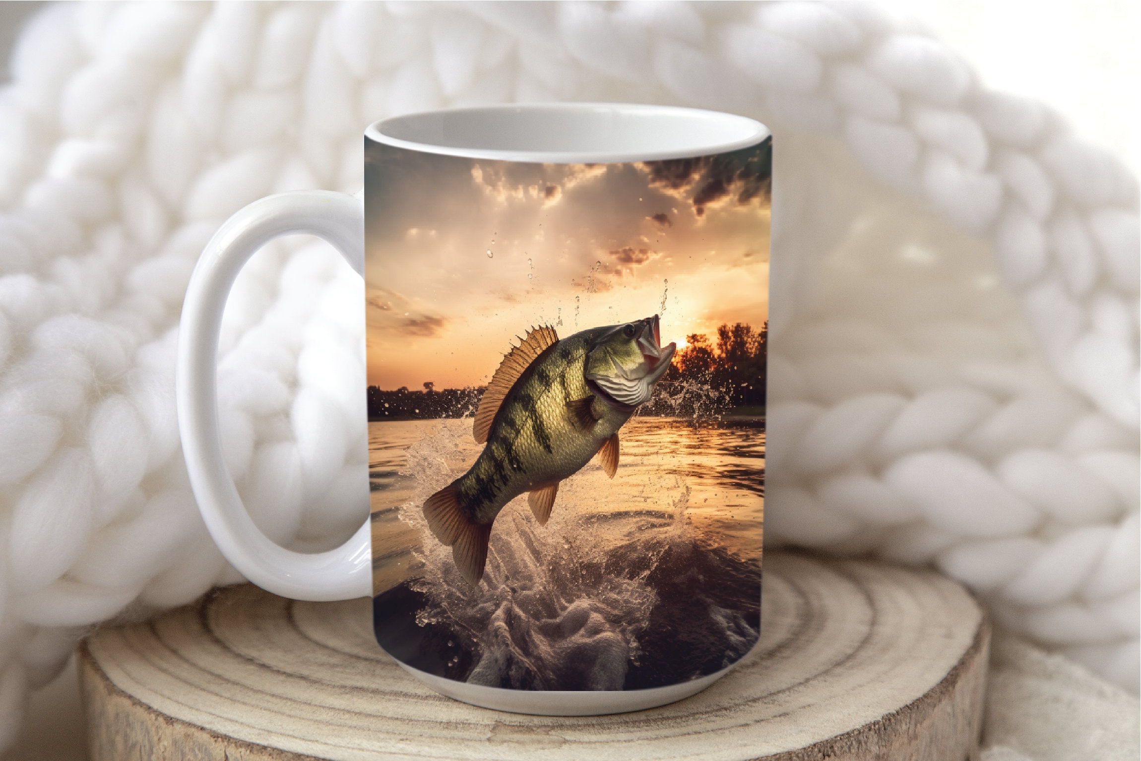 Buy Fishing Coffee Mug Online In India -  India