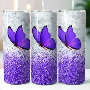 Butterfly Stainless Steel Tumbler 20oz.