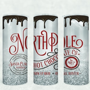 North Pole Hot Chocolate Company Stainless Steel Tumbler 20oz.