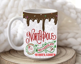 North Pole Hot Chocolate Company 15 oz. Coffee Mug