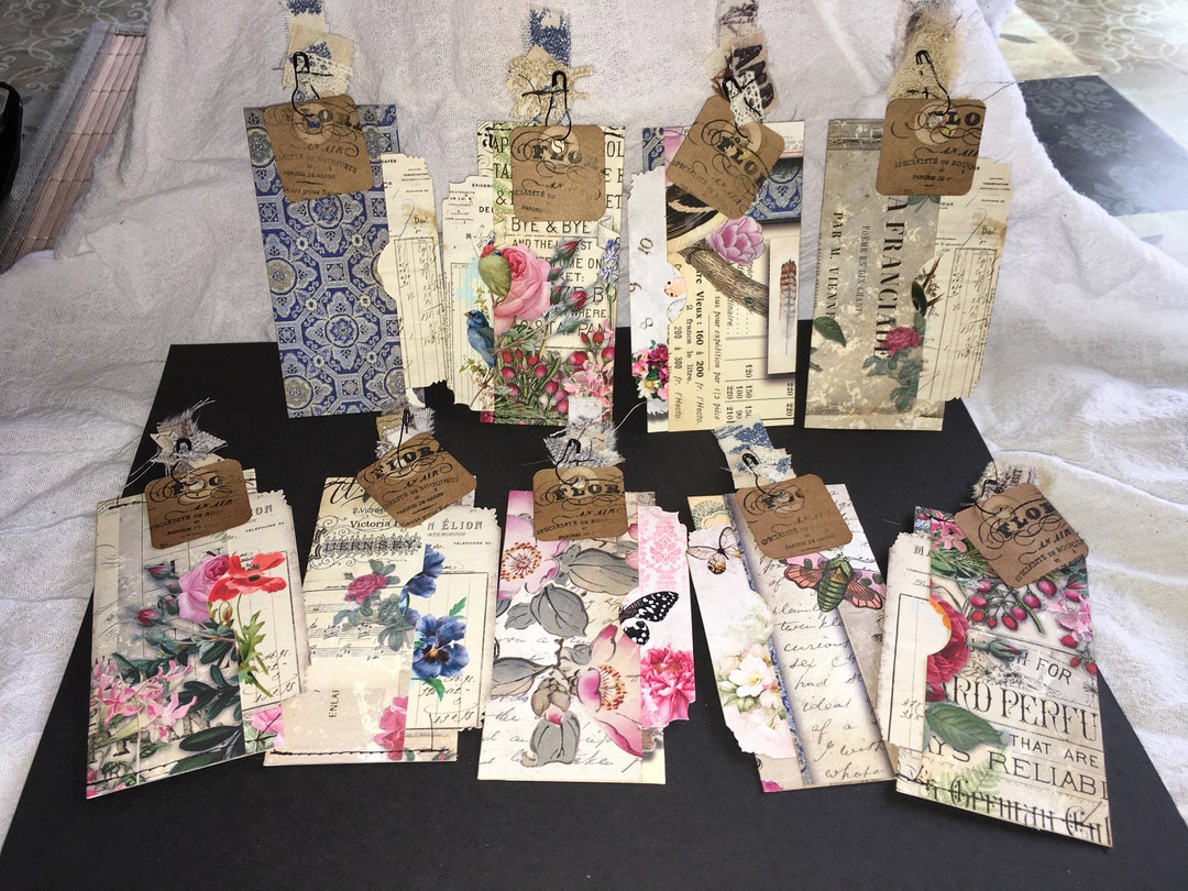 Vintage set of 2 Paperclip Pockets 2 X 4 1/8 With Tag Etsy