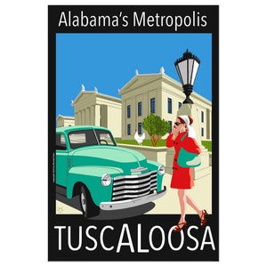 Pacchetto di 10 carte: 4x6 Cartolina Tuscaloosa - Alabama's Metropolis