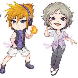 TWEWY Vinyl Stickers