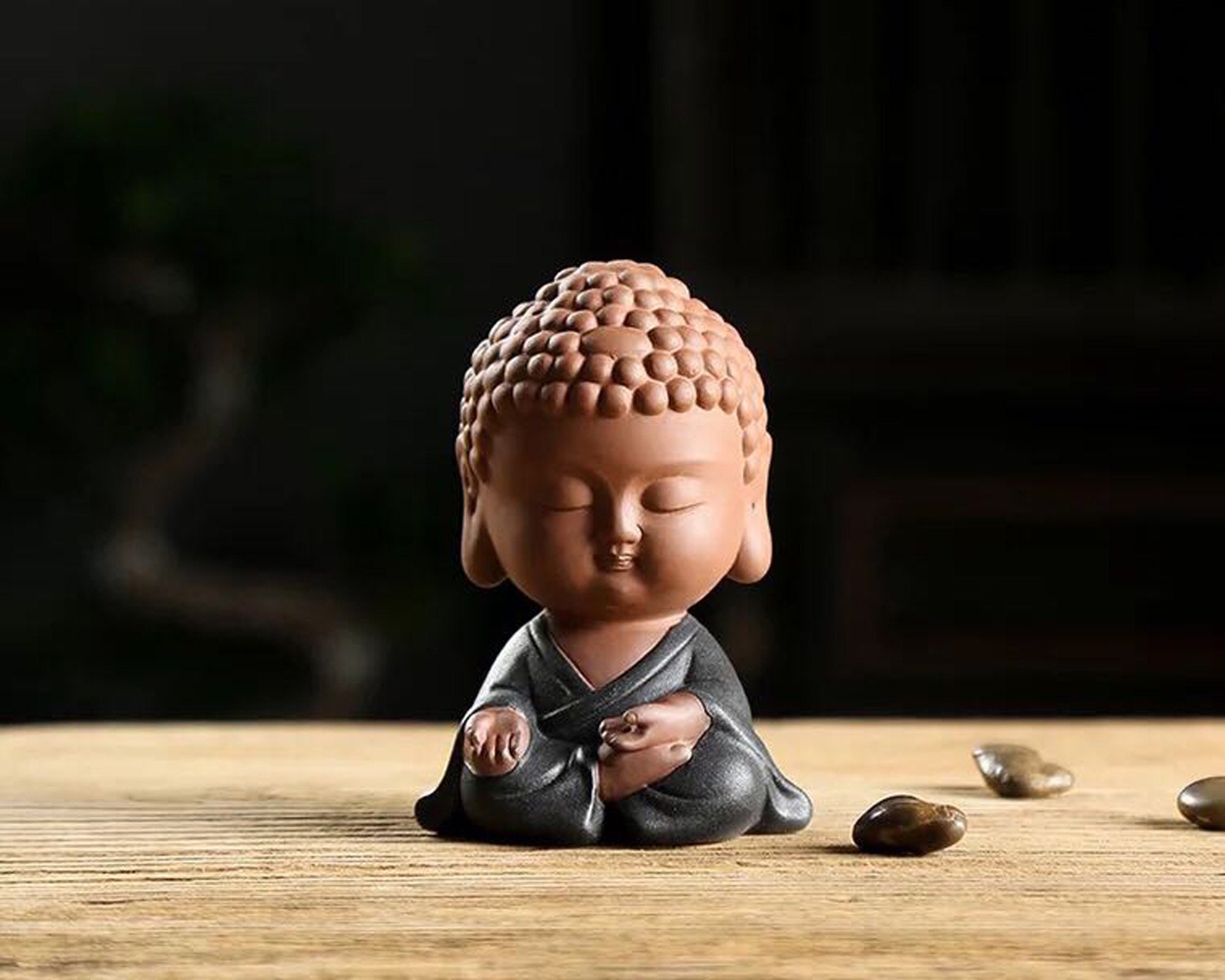 Small Buddha Statue Meditating Buddha Mindfullness Gift Etsy