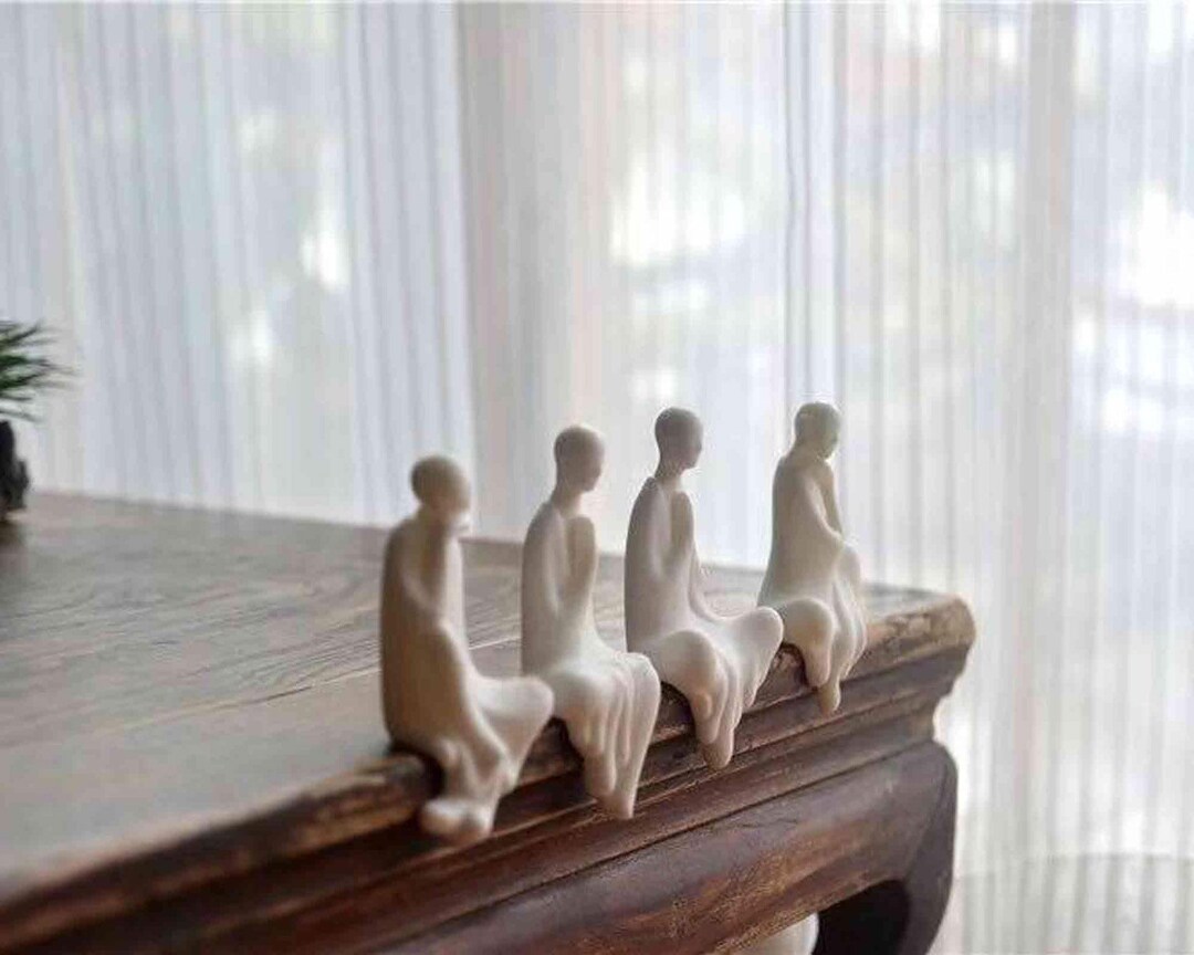 Mini Ceramic Buddha Statues in Different Gestures - Etsy