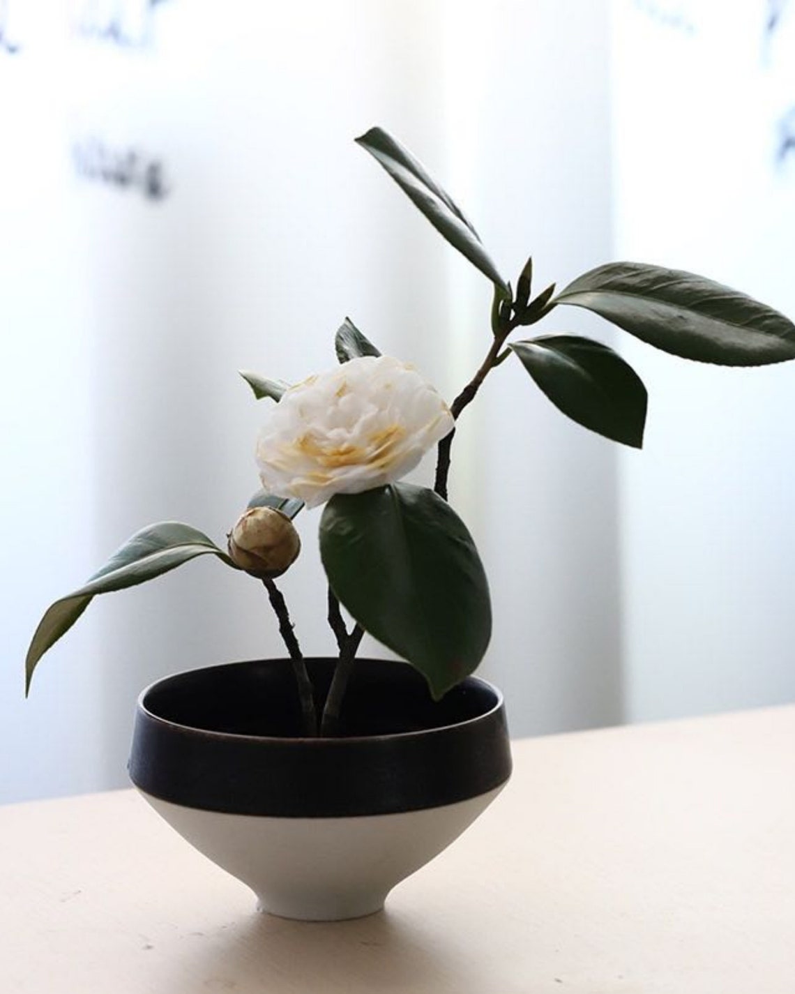 Ikebana Vase Japanese Flower Arrangement Unique Ceramic Etsy