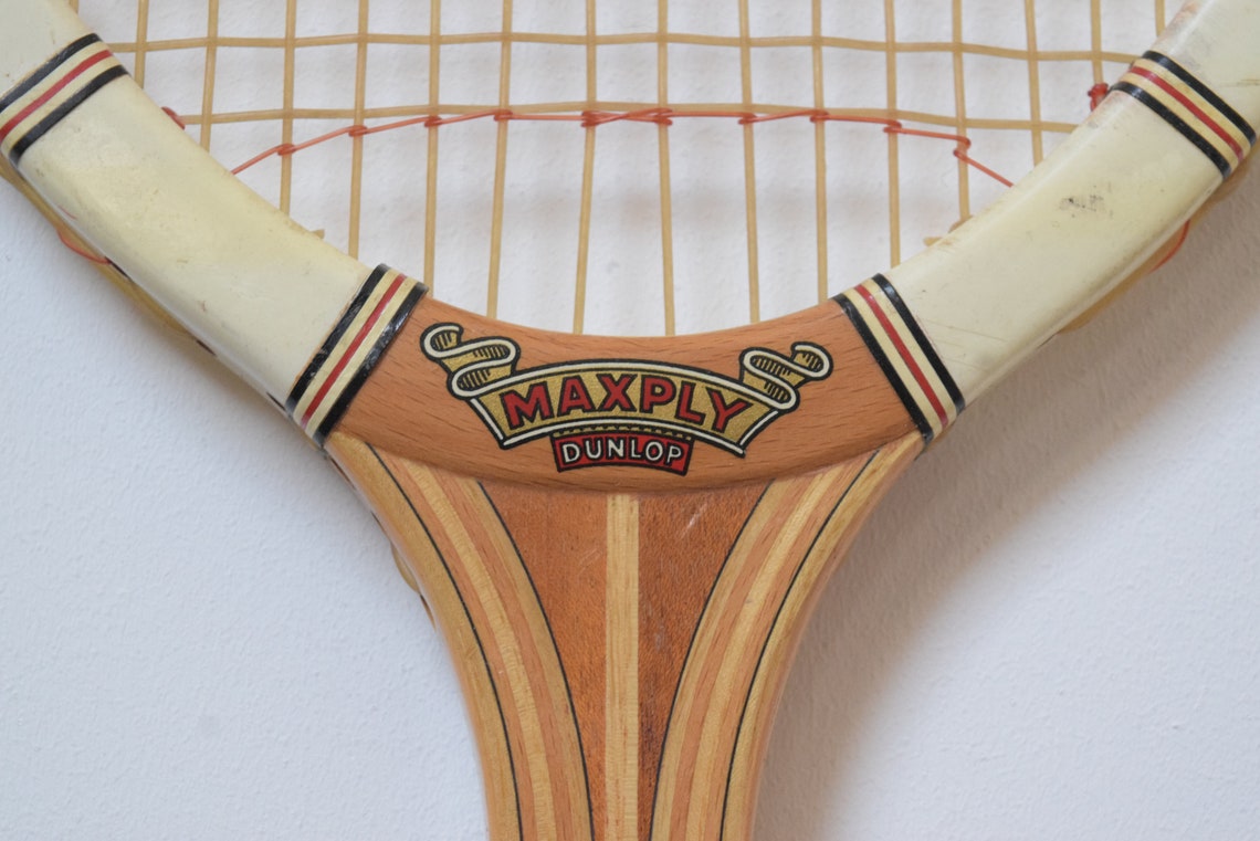 Dunlop Holz Tennisschläger Modell Maxply S.R. Jeffery & | Etsy
