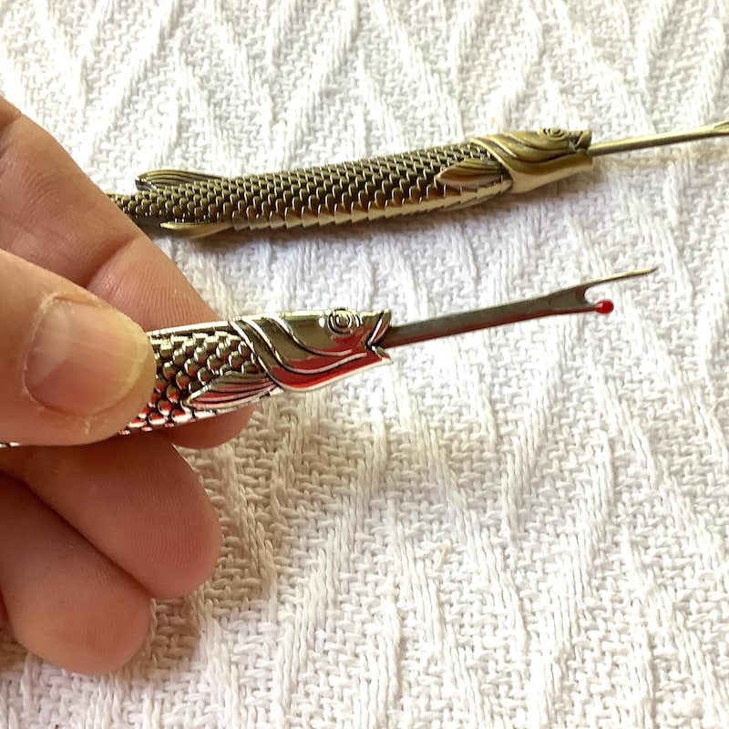 Vintage Gold Seam Ripper - Etsy