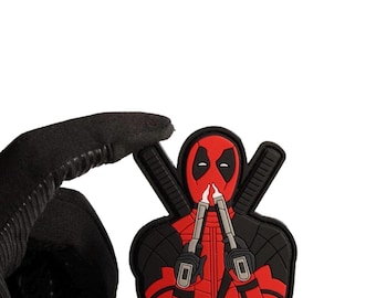 Patch tactique Deadpool Morale Patch pour gilet de sac à dos auto-agrippant