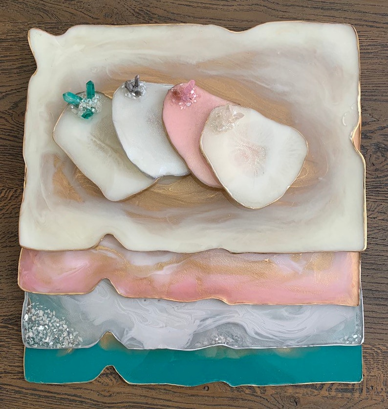 Resin Placemats Charger Plates Cheeseboards Etsy