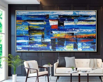 Extra Large painting, Original canvas painting, Modern original paintings, Hand painted artwork, Contemporary wall art, Abstract painting