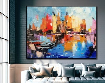 Original canvas painting, Contemporary wall art, Large abstract painting, Handmade art on canvas, Abstract art, Modern original paintings