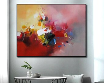 Large abstract painting, Original canvas painting, Contemporary wall art, Handmade art on canvas, Abstract art, Modern original paintings