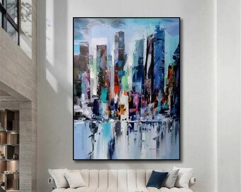 Contemporary wall art, Original canvas painting, Handmade art on canvas, Large abstract painting, Modern original paintings, Abstract art