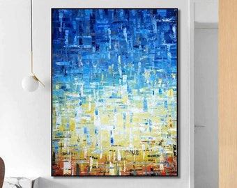 Original canvas painting, Contemporary wall art, Large abstract painting, Handmade art on canvas, Modern original paintings, Abstract art