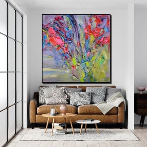 Large abstract painting, Handmade art on canvas, Contemporary wall art, Original canvas painting, Modern original paintings, Abstract art