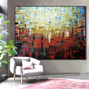 Original abstract painting, Contemporary wall art, Modern original paintings, Large abstract painting, Handmade abstract painting on canvas